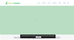 Desktop Screenshot of kalongarden.ro